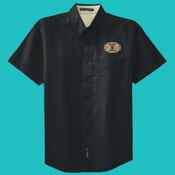 BIGGBY® S508 Mens Short Sleeve Easy Care Shirt