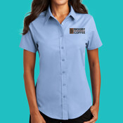 BIGGBY® L508- Ladies Short Sleeve Easy Care